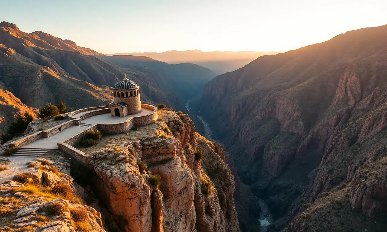 Bergkloster Tatev hoch über der Vorotan-Schlucht